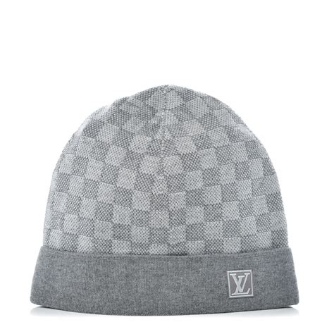 louis vuitton grey beanie